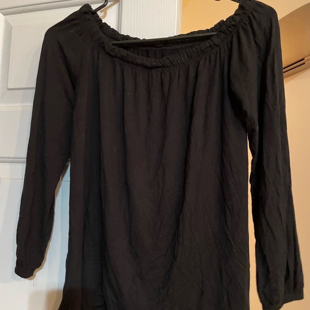 Hollister Black Women's Blouse